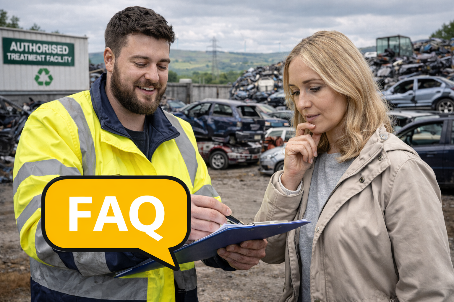 Scrap car FAQs and advice in Atherton